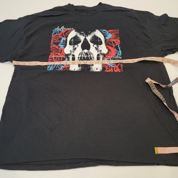 Deftones Skull T Shirt Size XXL Official  Licensed New! - Picture 5 of 8